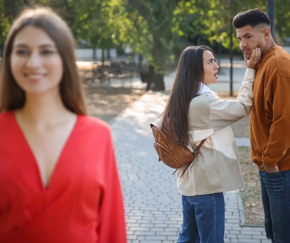 L'infidélité et douleur de l'amour